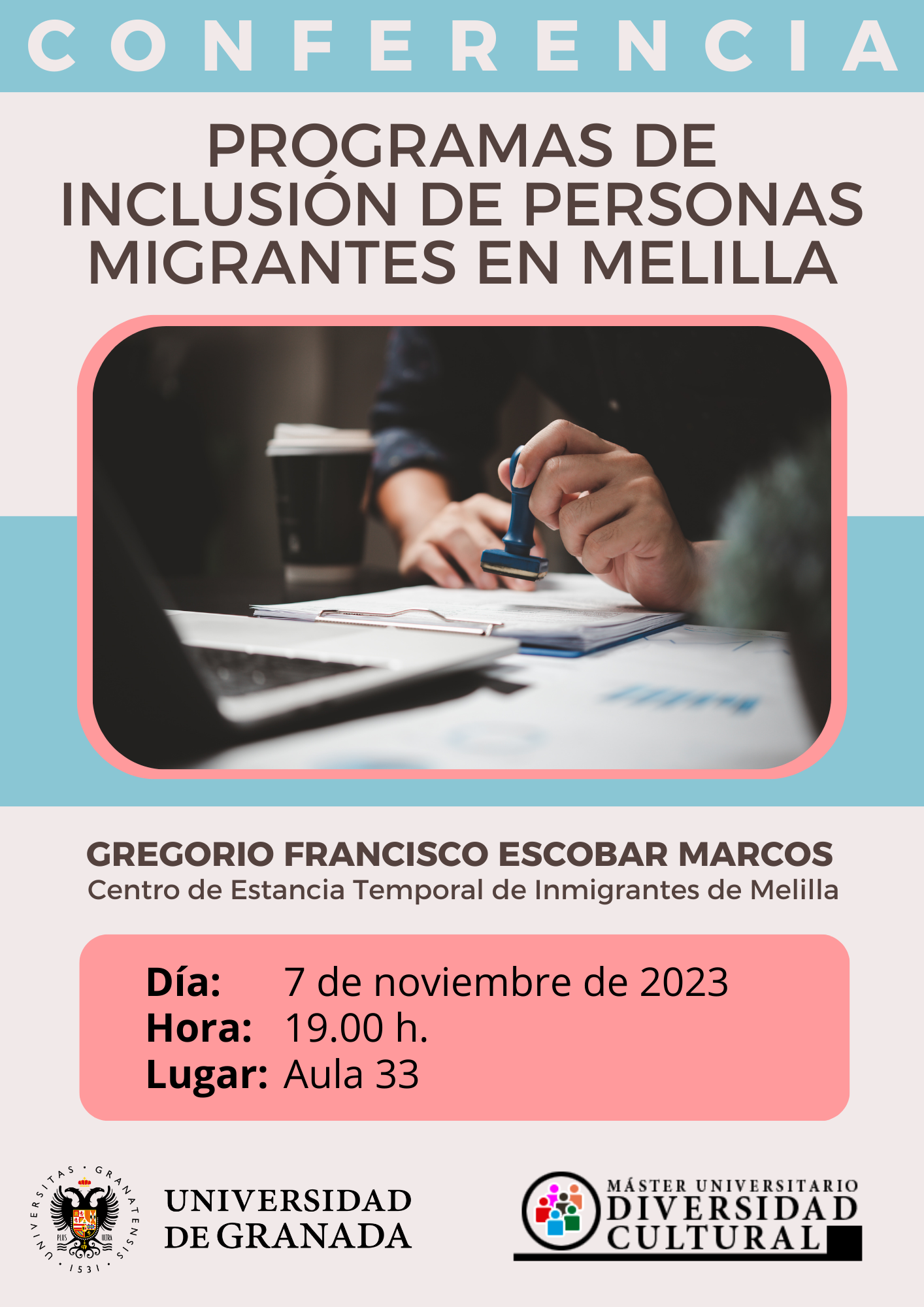 Conferencia Programas de inclusión de personas migrantes en Melilla