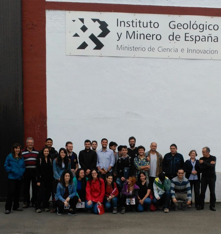 Visita a la Litoteca del Instituto Geológico y Minero de España
