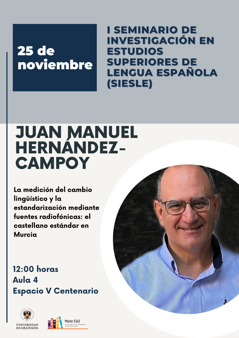 Cartel Conferencia Hernández Campoy