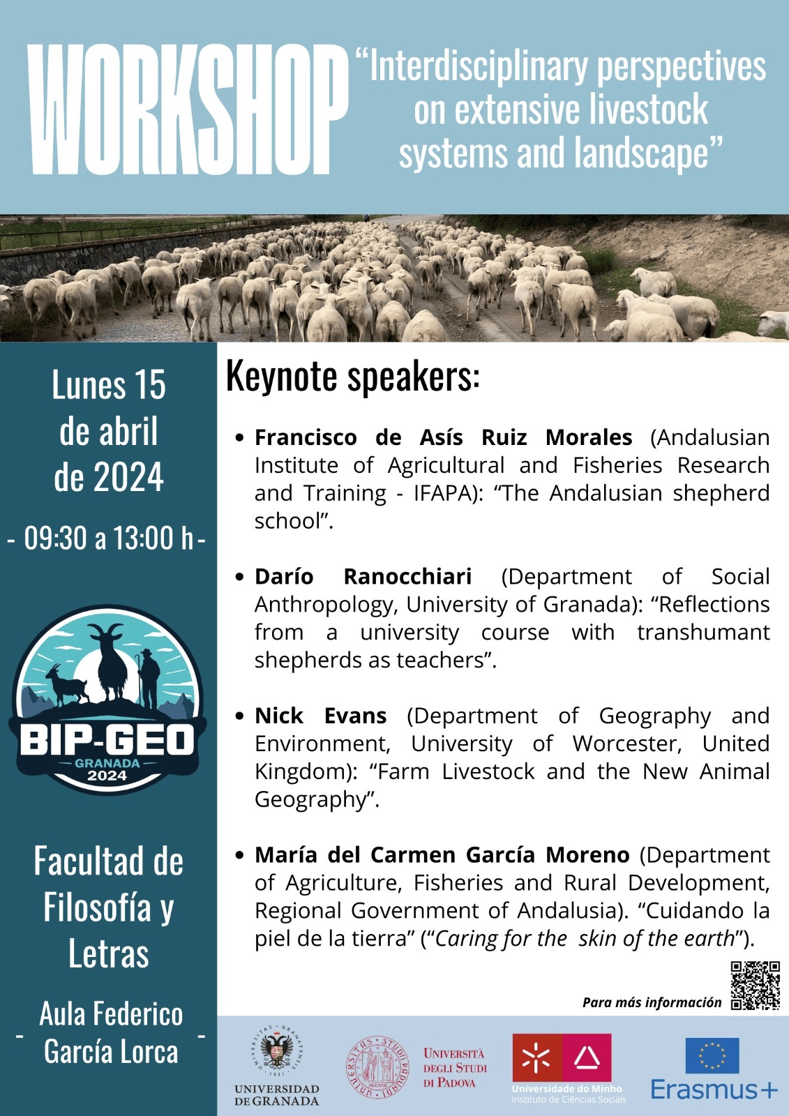 Workshop "Interdisciplinary perspectives on extensive livestock systems and landscape"