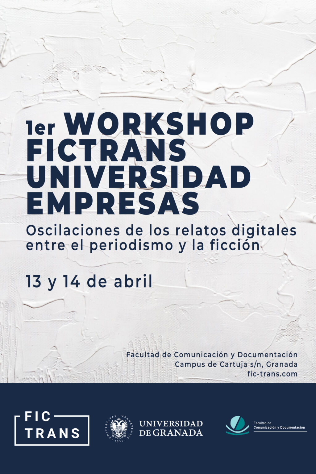 Cartel del I Workshop FicTrans