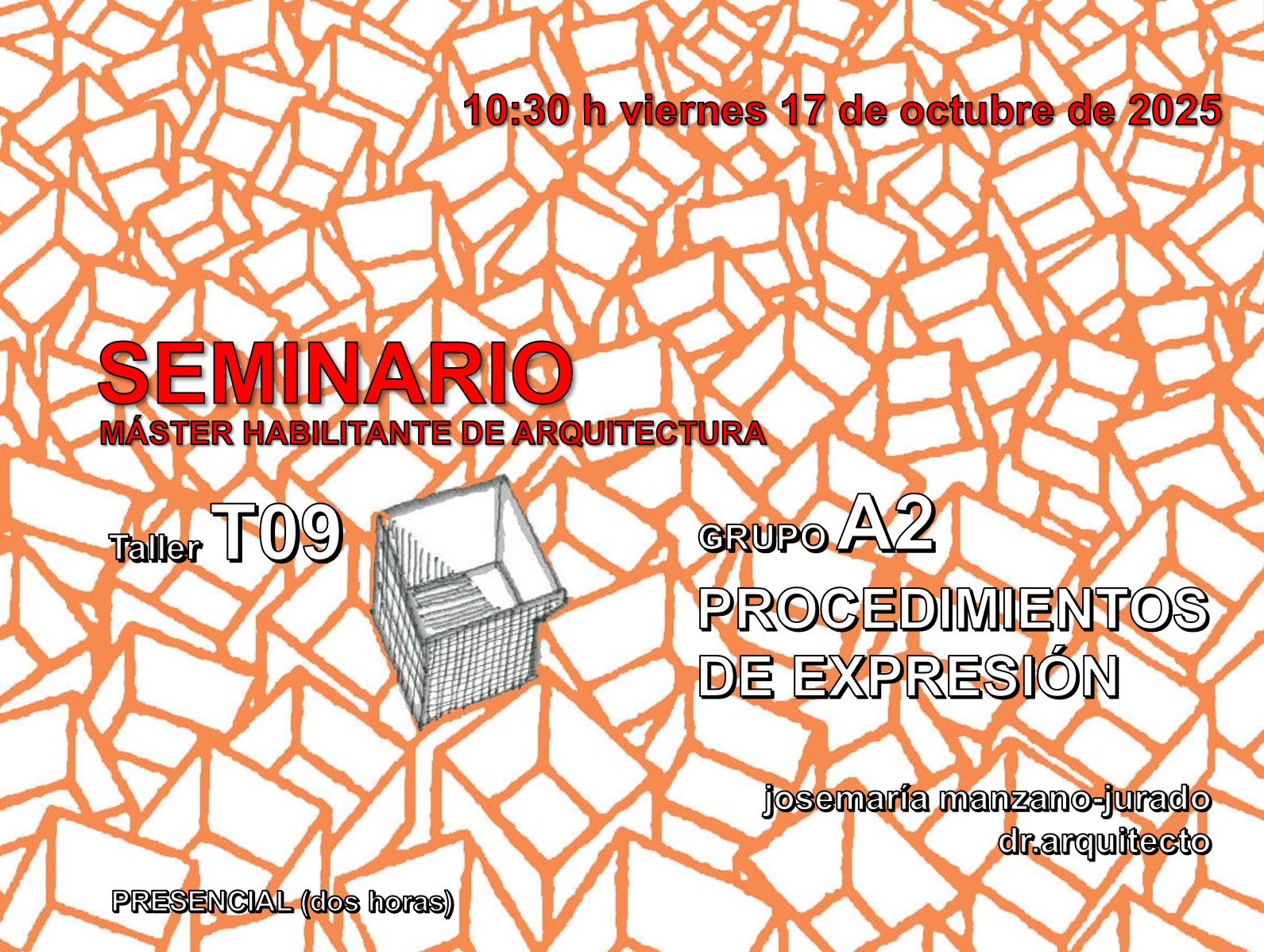 cartel del seminario de ega a2