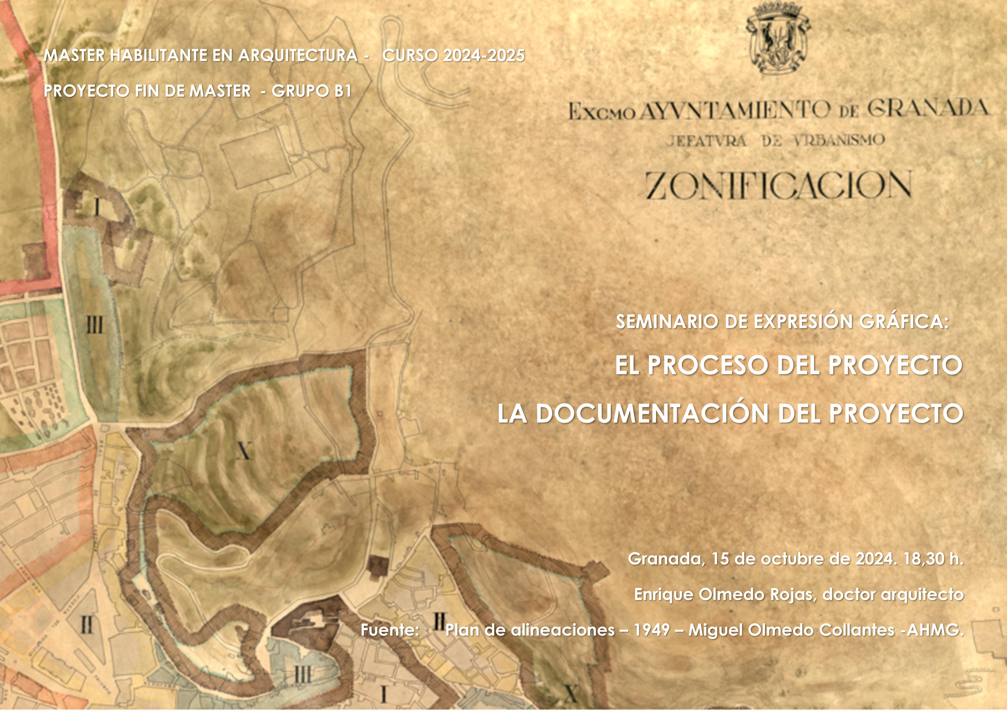 cartel del seminario de ega b1 2024-2025