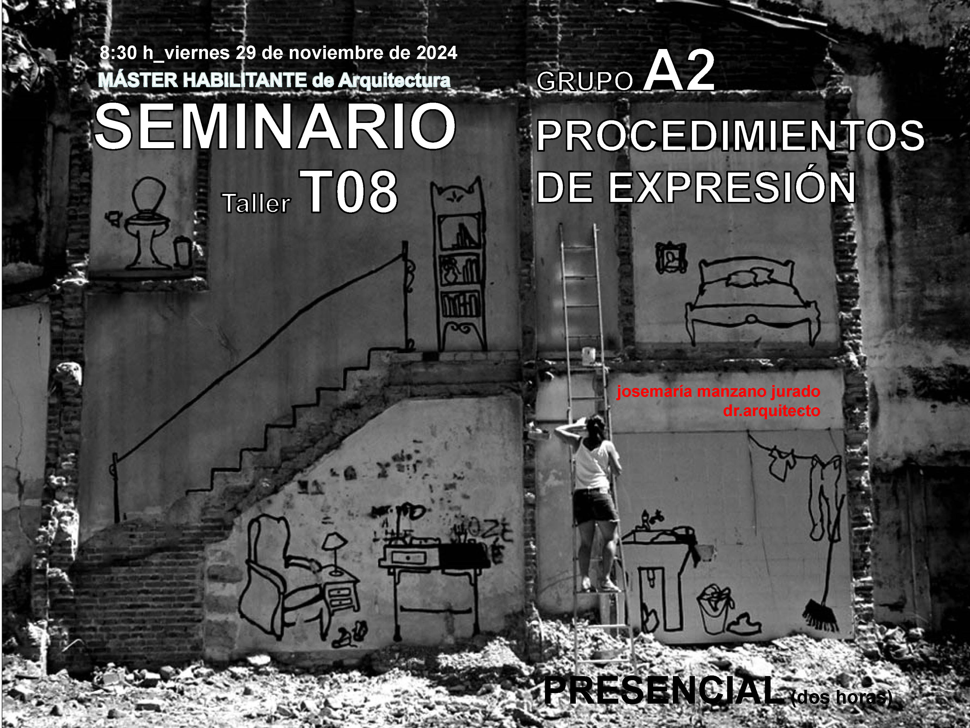 cartel del seminario de ega a2