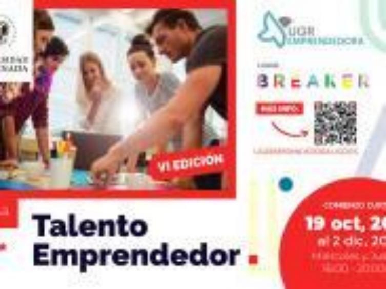 Cartel talento emprendedor