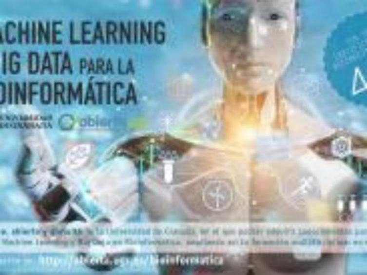 Cartel Curso Machine Learning y Big Data para Bioinformática