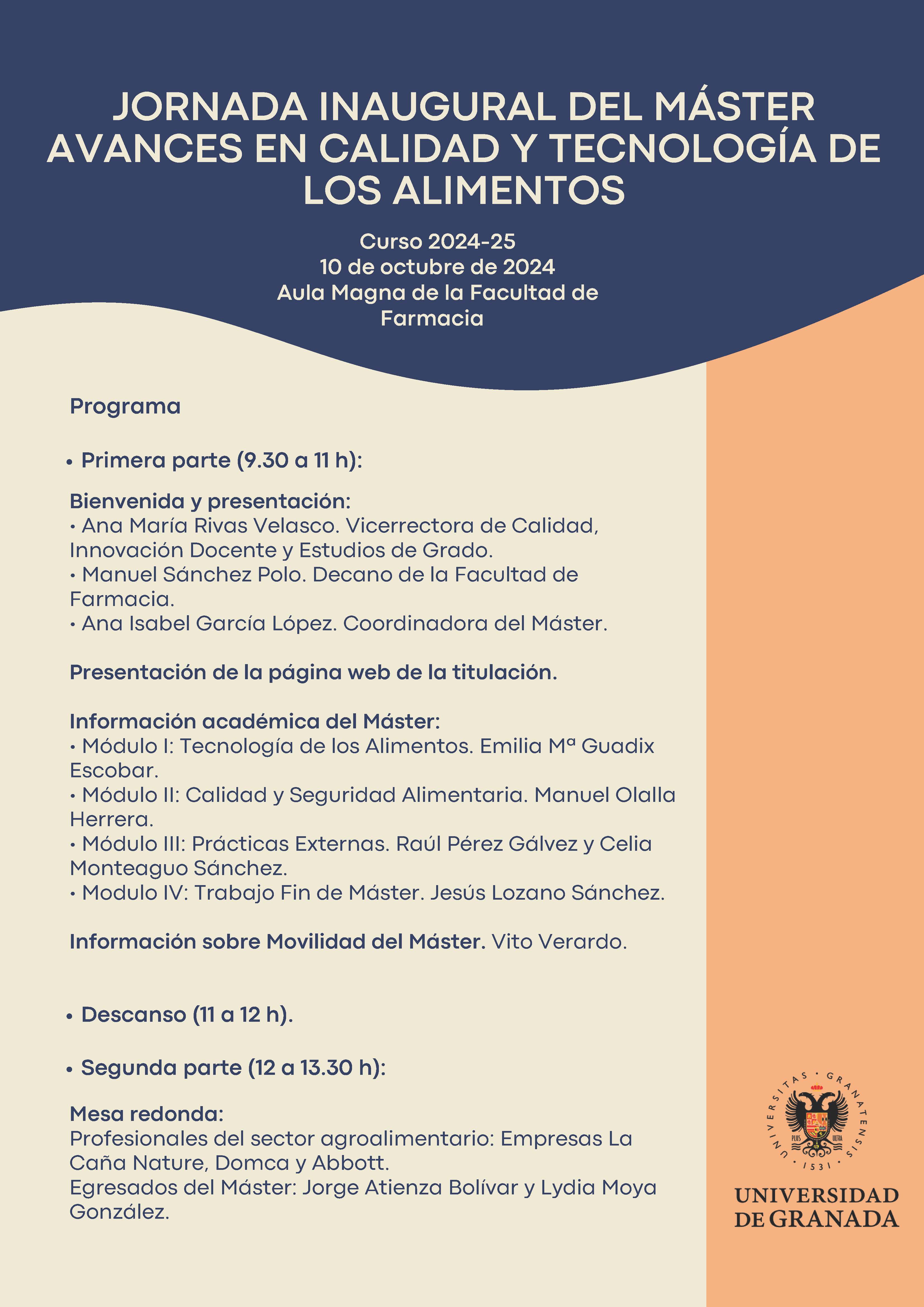 Jornada inaugural del curso 2024-2025