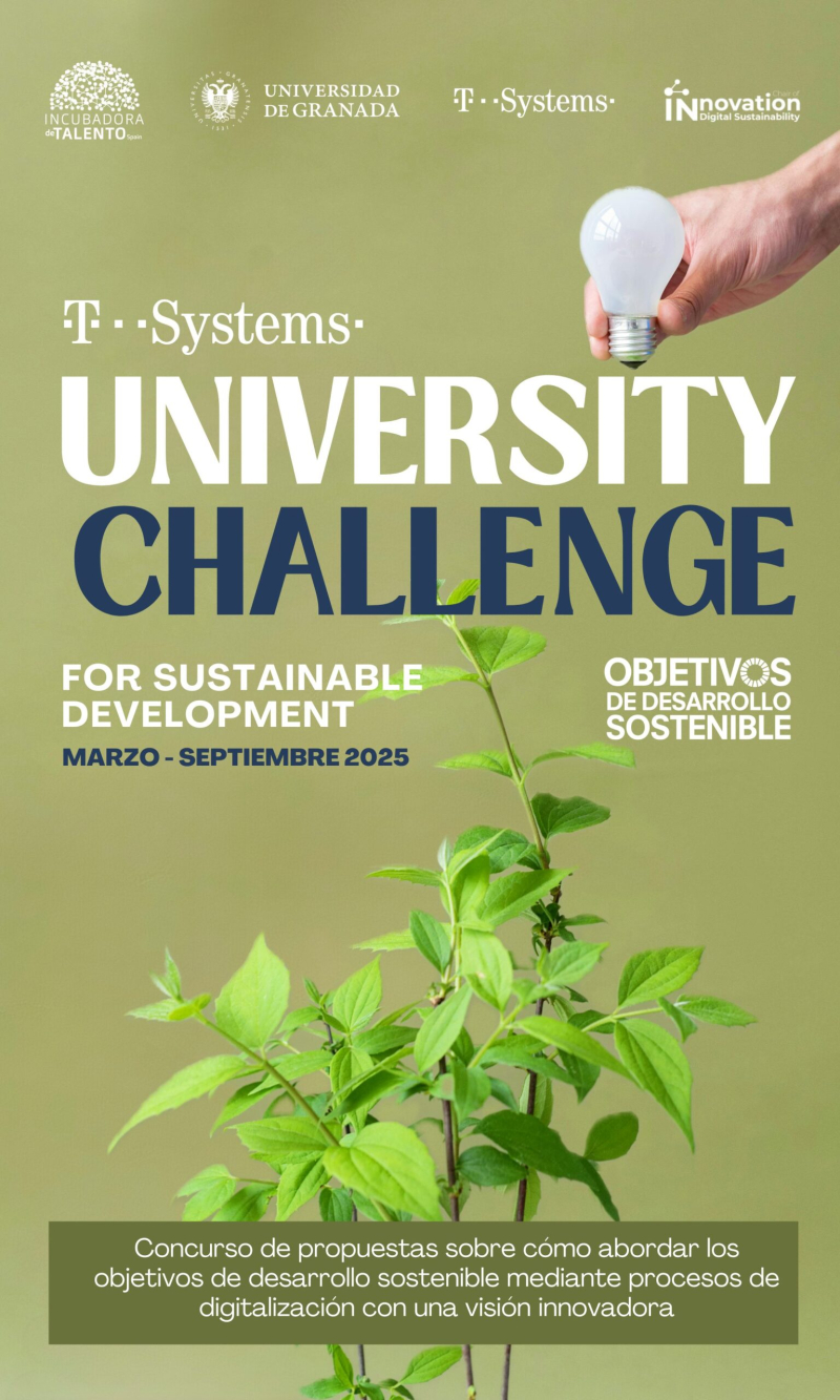 Cartel del T-Systems University Challenge