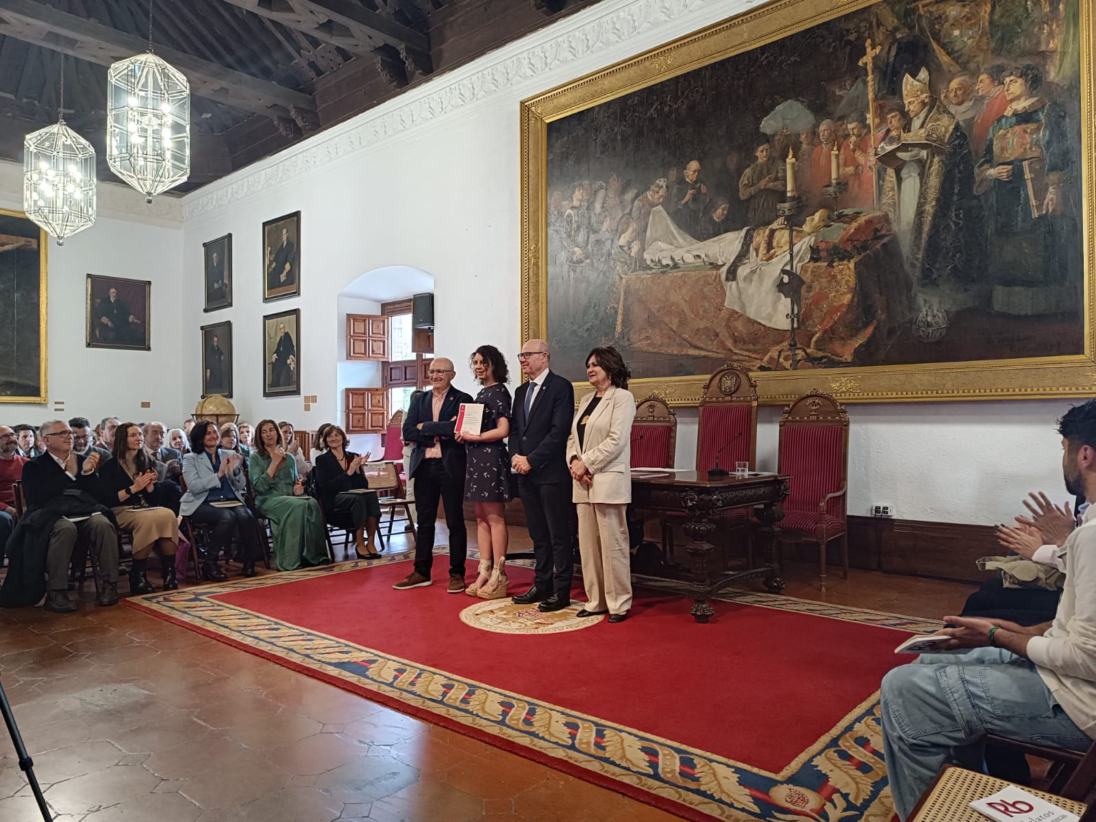 Accesit en el XIII certamen literario biblioteca UGR