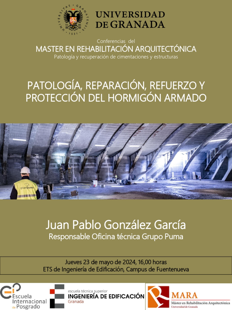 Conferencias de Patología y Recuperación de Cimentaciones de Estructuras 1