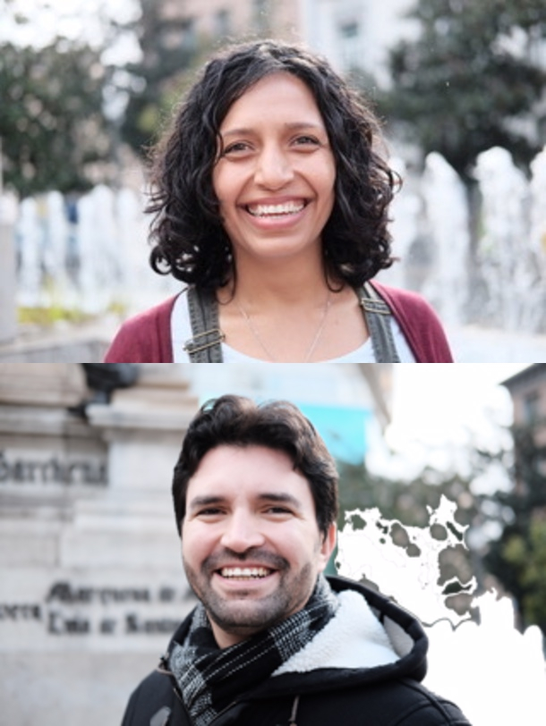 Dra. Lina M. Cómbita y Dr. Joan Paul Pozuelos.