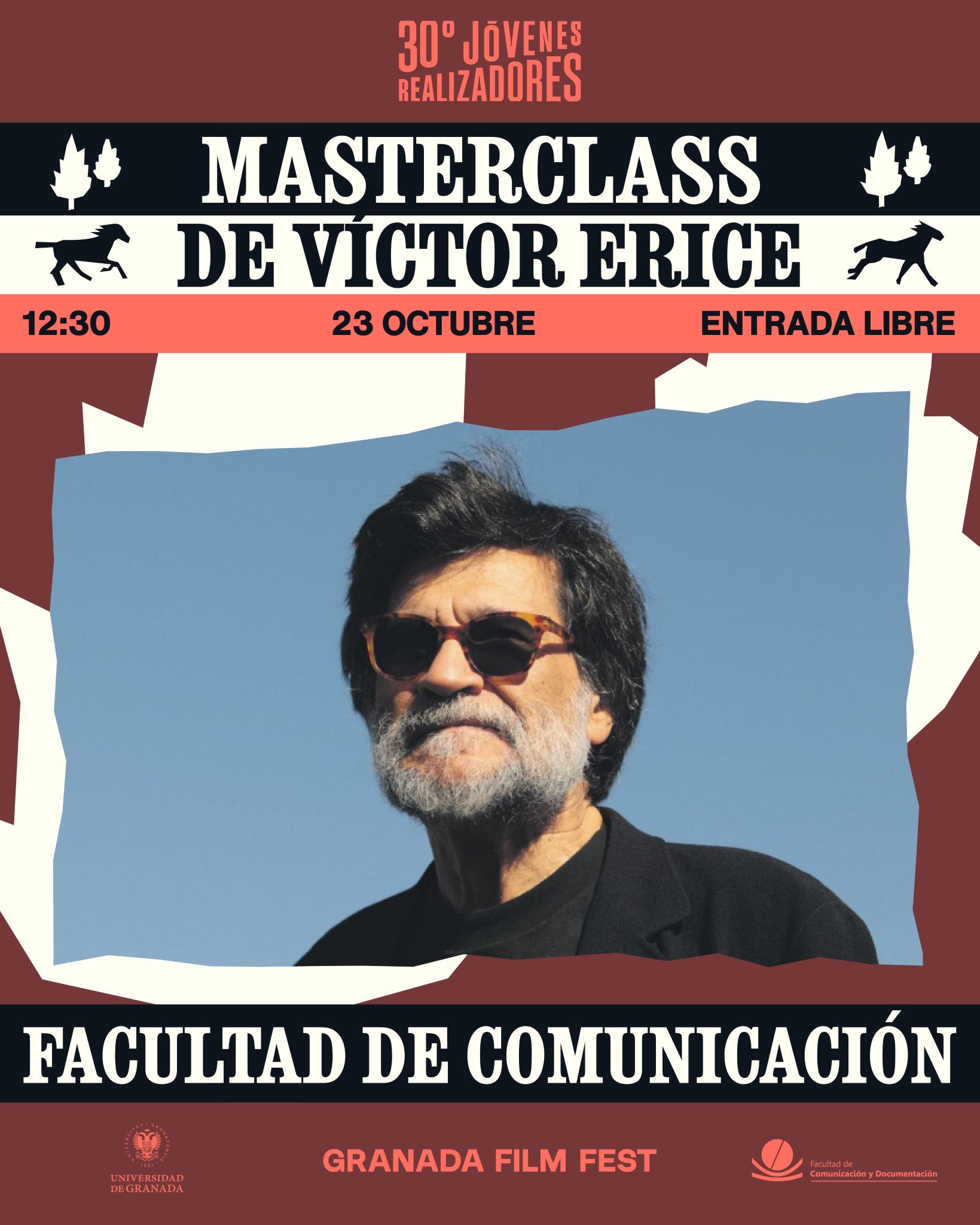 Víctor Erice en la facultad de Comunicación UGR