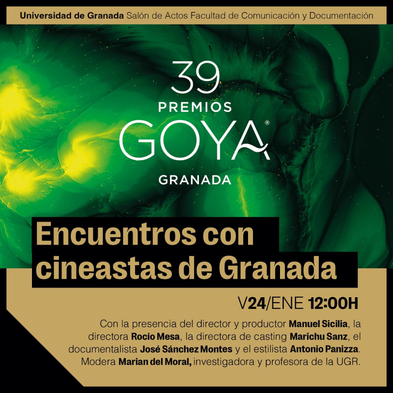 Mesa redonda: encuentros con cineastas granadinos Mesa redonda: encuentros con cineastas granadinos