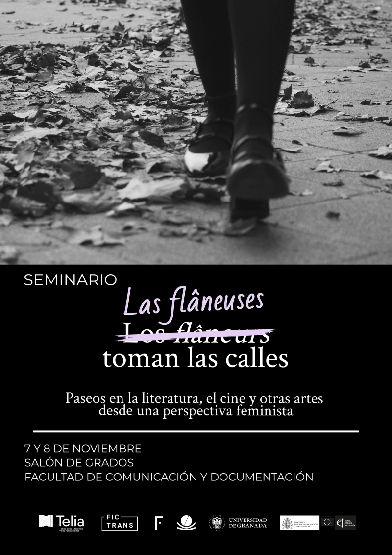 Seminario Las flâneuses toman las calles. Paseos en la literatura, el cine y otras artes Seminario Las flâneuses toman las calles. Paseos en la literatura, el cine y otras artes