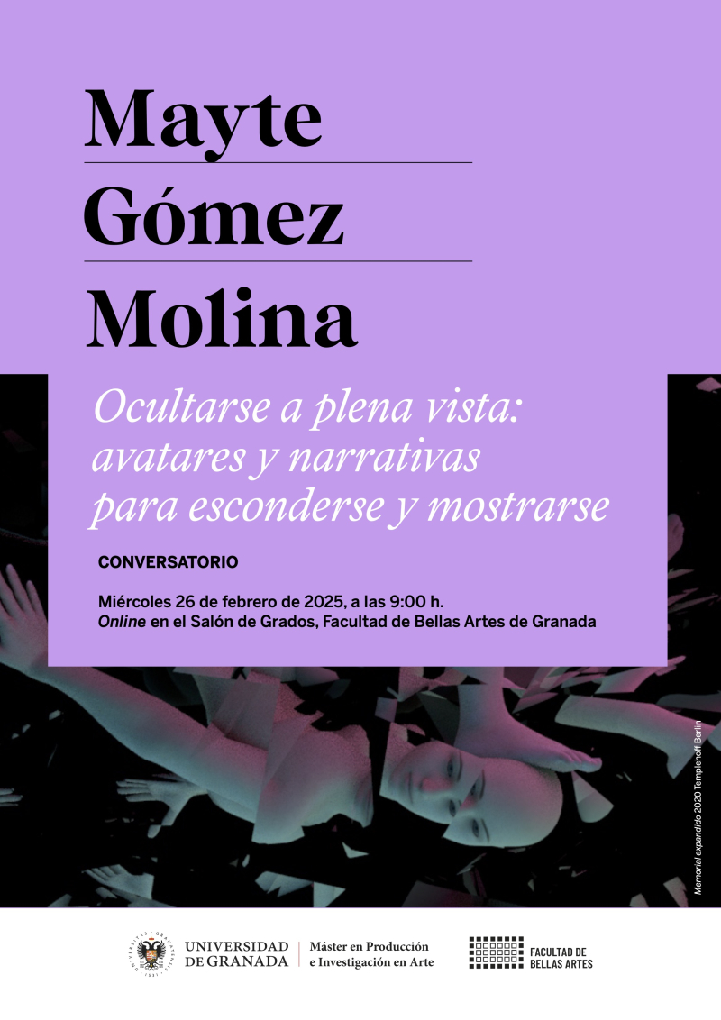 Cartel Mayte Gómez Molina MayteGomezMolina