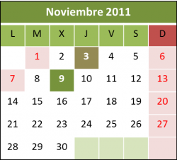 Calendario
