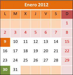 Calendario