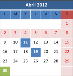Calendario