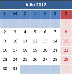 Calendario