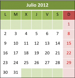 Calendario