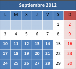 Calendario