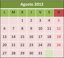 Calendario