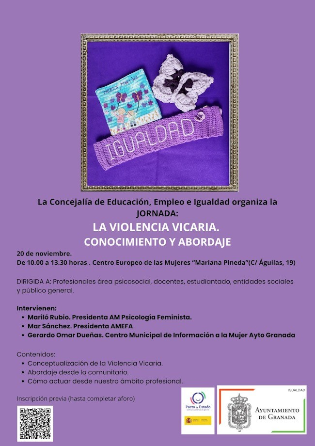 Jornada sobre violencia vicaria Jornada sobre violencia vicaria